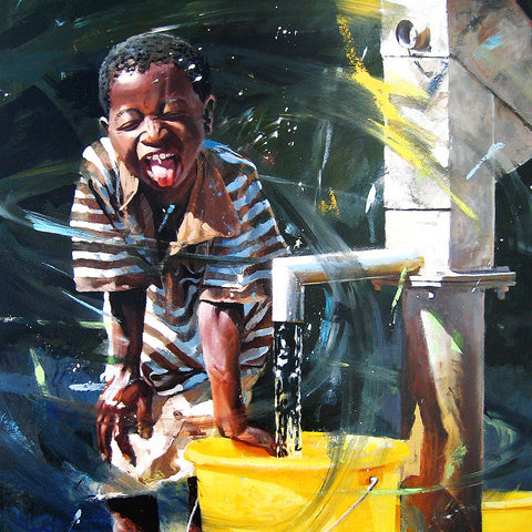 Filling up with sunshine and splashes (DScc048)